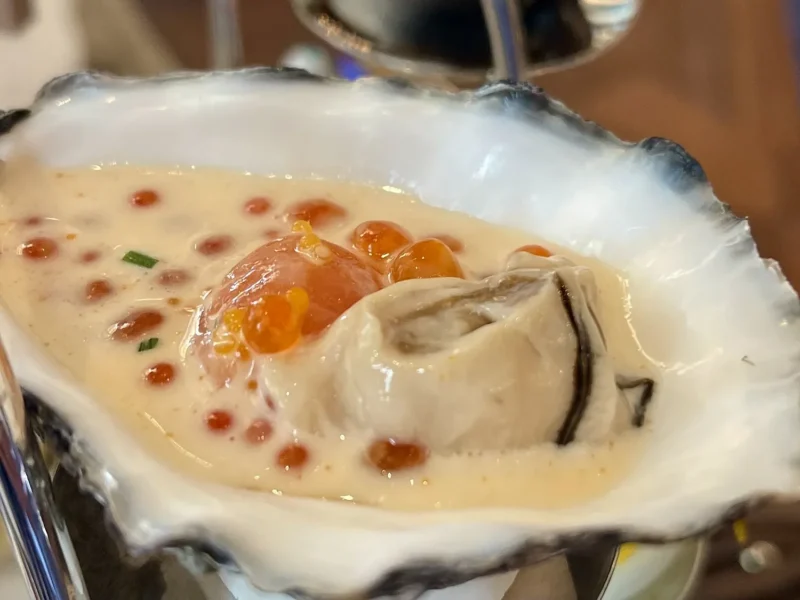 Opgeleukte oester