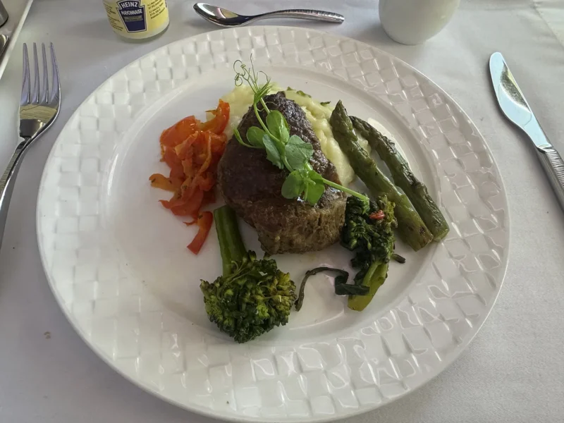 Grilled Angus beef tenderloin