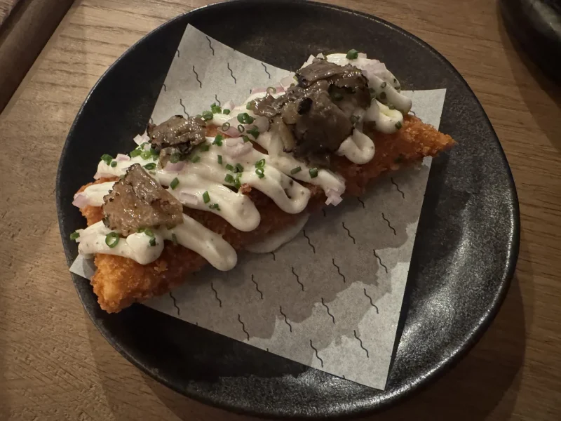 Kaassoufle met truffel