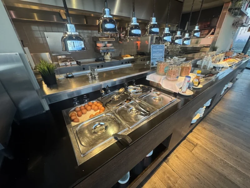 Buffet met warme gerechten