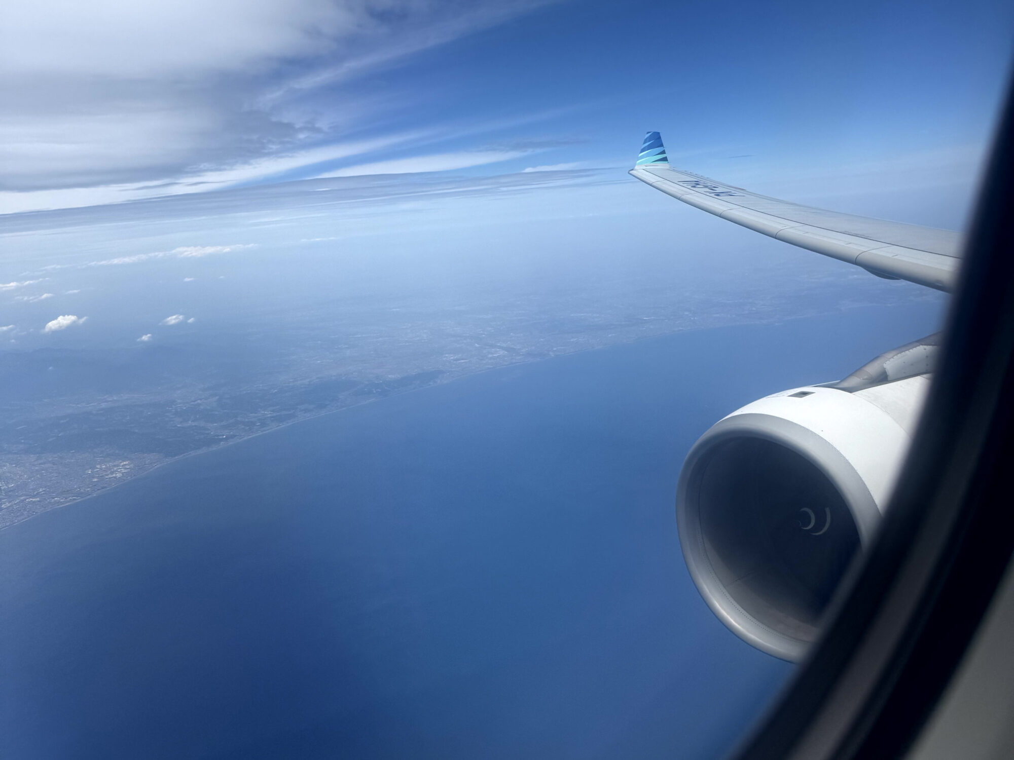 De landing wordt ingezet